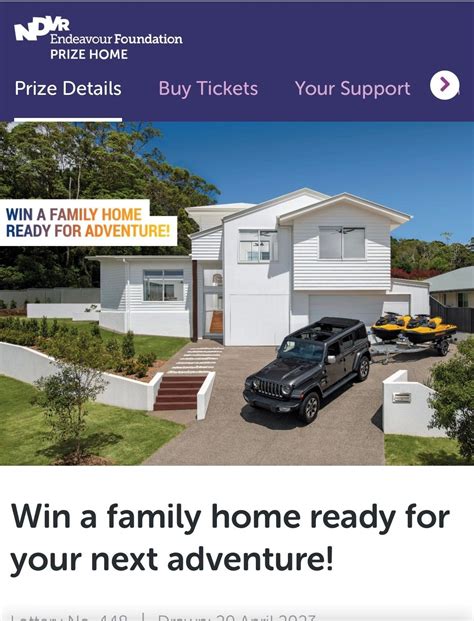 Endeavour prize home 446  Draw 448